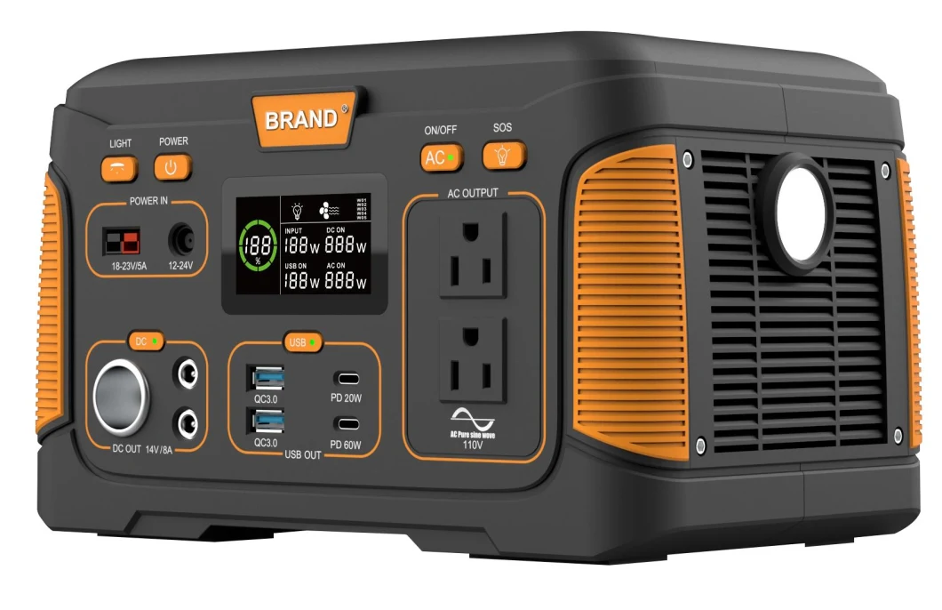 Durable Mobile Power Station 300W Outdoor Portable Energy Storage Power Supply