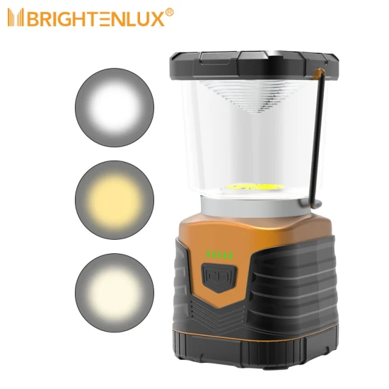 Brightenlux 新デザイン 360 度輝度 高輝度 ポータブル アウトドア LED キャンプランプ テント用 LED キャンプランタン 充電式バッテリー付き 3D 防水